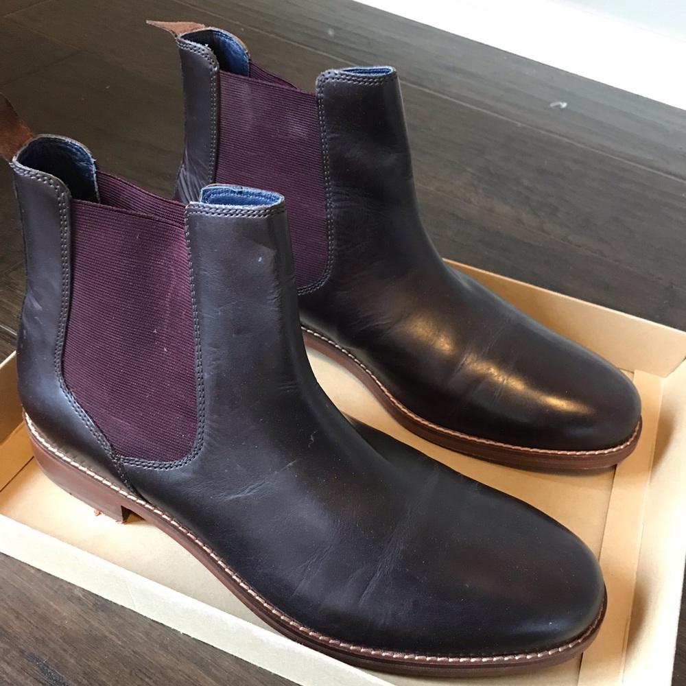 Cole Haan Air Harrison Leather Boots